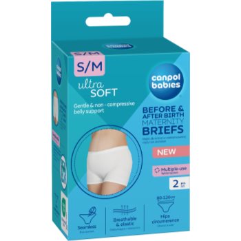 Canpol babies Maternity Briefs chiloți pentru sarcină și post-partum 2 in 1 - imagine 2